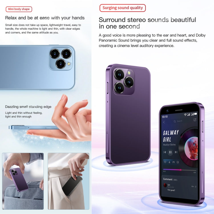 SOYES XS16, 3GB+64GB, 3.0 inch Android 10.0 MTK6737 Quad Core, Bluetooth, WiFi, Network: 4G, Dual SIM, Support Google Play Store, 3GB+64GB SOYES XS16, 3GB+64GB, 3.0 inch Android 10.0 MTK6737 Quad Core, Bluetooth, WiFi, Network: 4G, Dual SIM, Support Google Play Store, 3GB+64GB